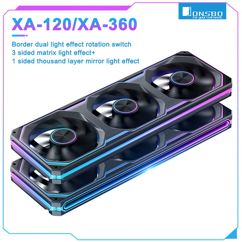 Esports Gaming Fan - JONSBO XA-120 XA-240 XA-360 120mm PC