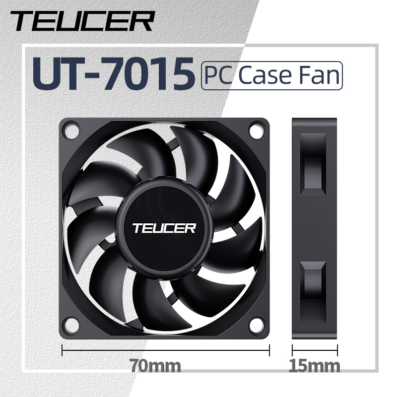 Esports Gaming Fan - Teucer UT-7015 7cm 섀시 냉각 팬