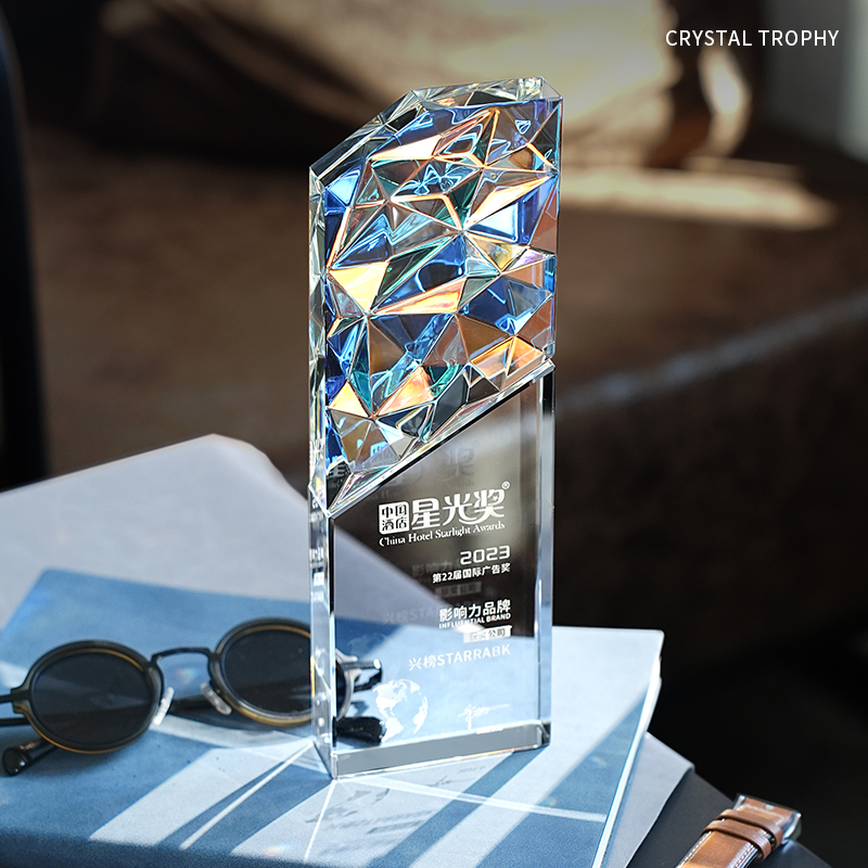 Esports Gaming Trophy - 맞춤형 다채로운 크리스탈 트로피 개인 로고