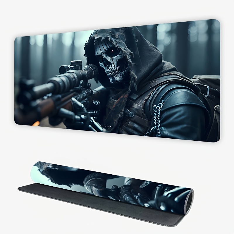 대형 그림 리퍼 게이밍 마우스 패드 후드형 해골 스나이 - Esports Gaming Design 리뷰 및 가격