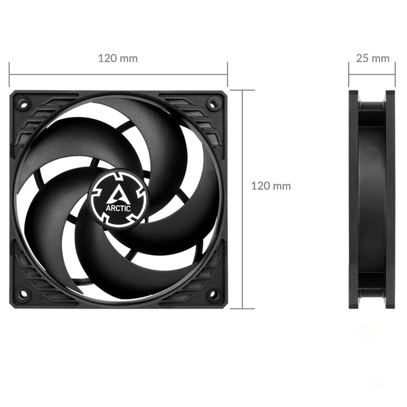 ARCTIC P12 Silent - PC 팬, 120m - Esports Gaming Fan 리뷰 및 가격