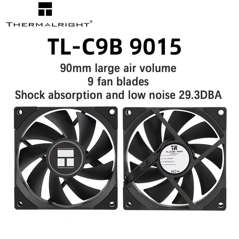 Thermalright TL-C9 TL-C9B TL-9 - Esports Gaming Fan 리뷰 및 가격