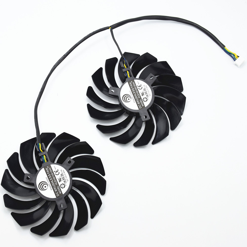 2Pcs 95mm PLD10010S12HH 비디오 카드 - Esports Gaming Fan 리뷰 및 가격