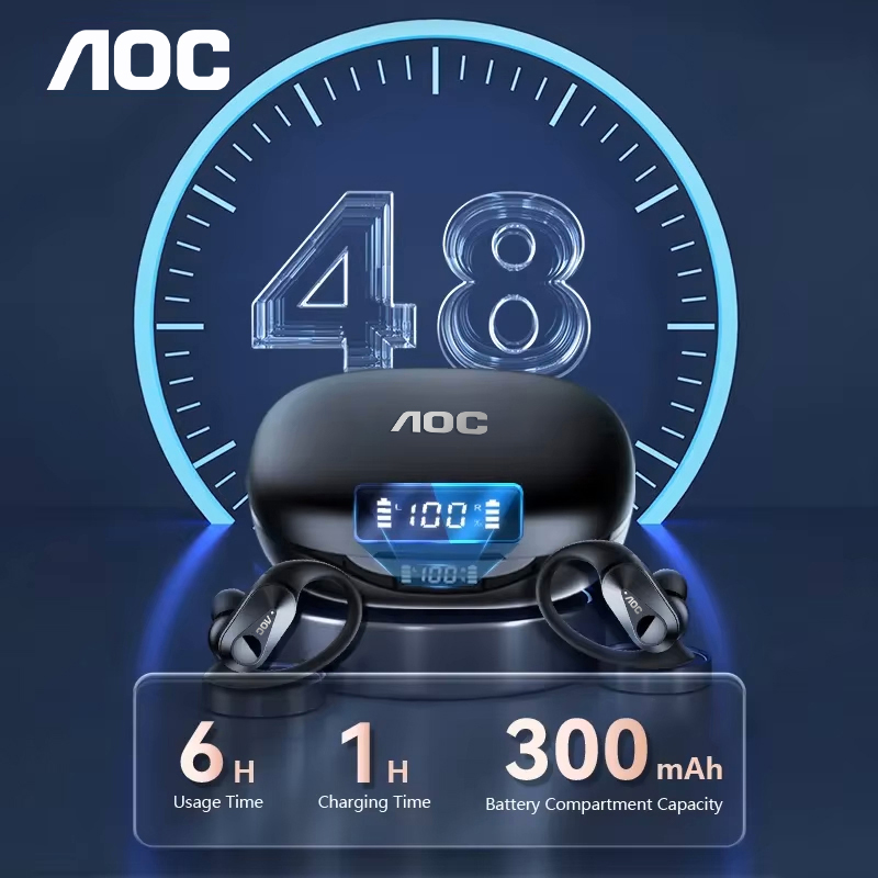 초이스 AOC 스포츠 헤드셋 무선 블루투스 6.0 이어 - Esports Gamer 리뷰 및 가격