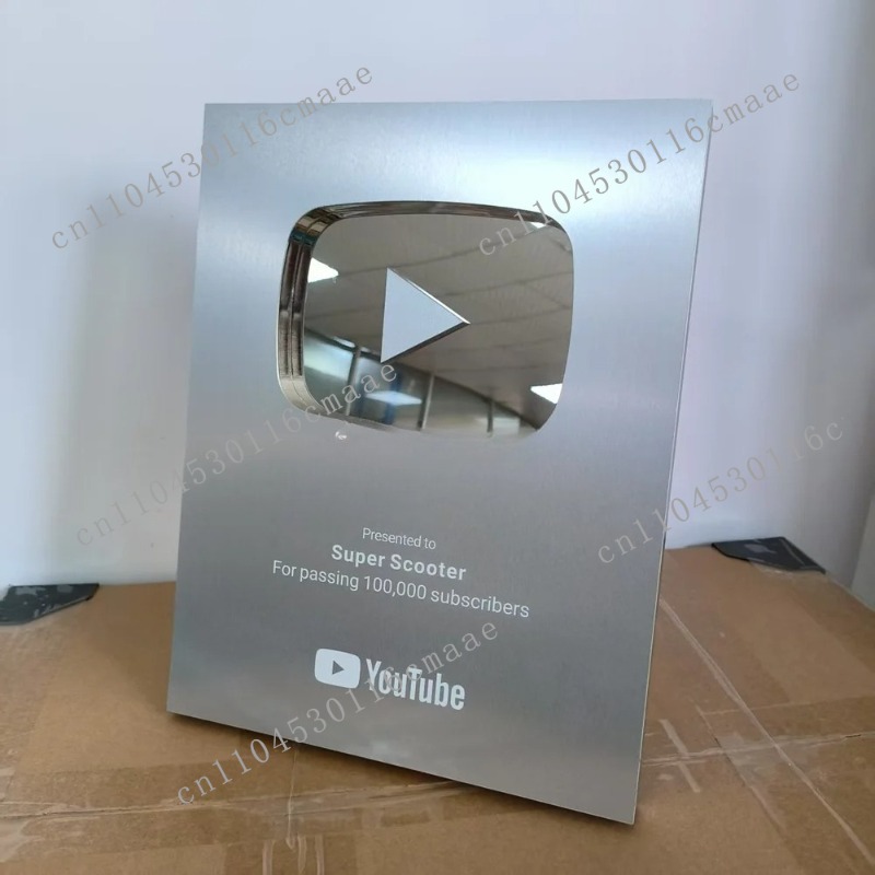 유튜브 플라크 플레이 버튼 골드 맞춤형 이름 상패, 맞 - Esports Gaming Trophy 리뷰 및 가격